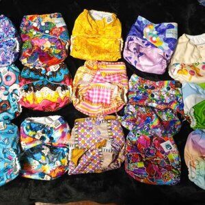 Sweets Mama Koala Cloth Diapers Sweet Treats Girlie Dr Suess OS Pocket Cloth Dia